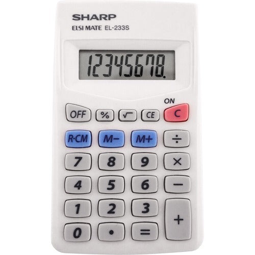 SHARP Sharp SHREL240SAB Handheld Calculator Twin Power