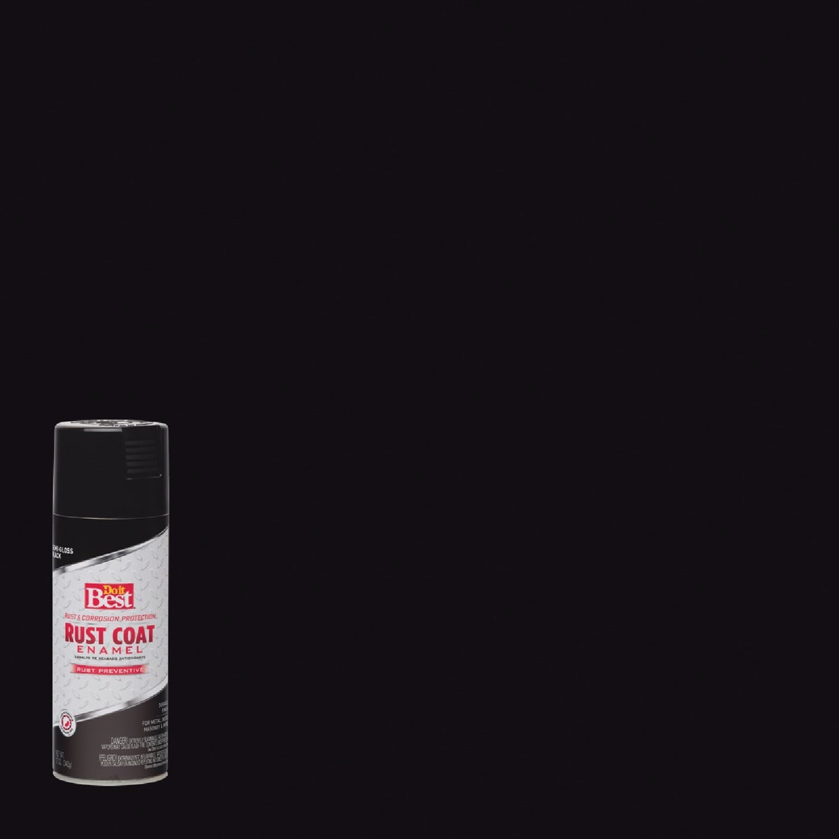 BSC PREFERRED Bsc Preferred 203507D Rust Preventive Spray Paint Black 12oz