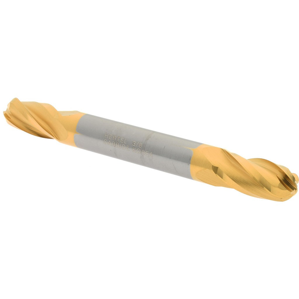 HERTEL Hertel E699924424 Ball End Mill 0.375 in 4 Flute Carbide