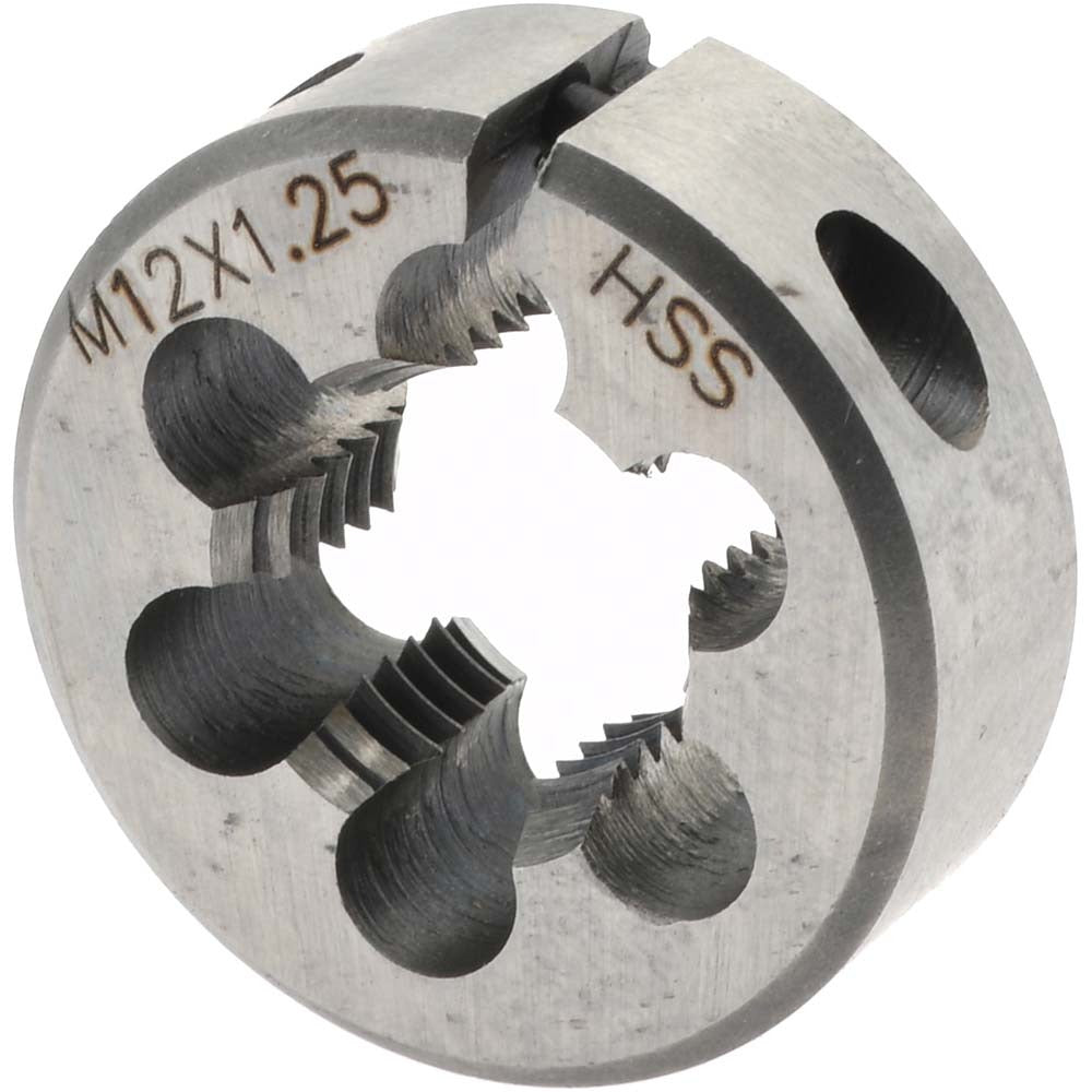 IMPORT-GENERIC Import 20490 Round Die M12 X 1.25 1 Inch Od Hss