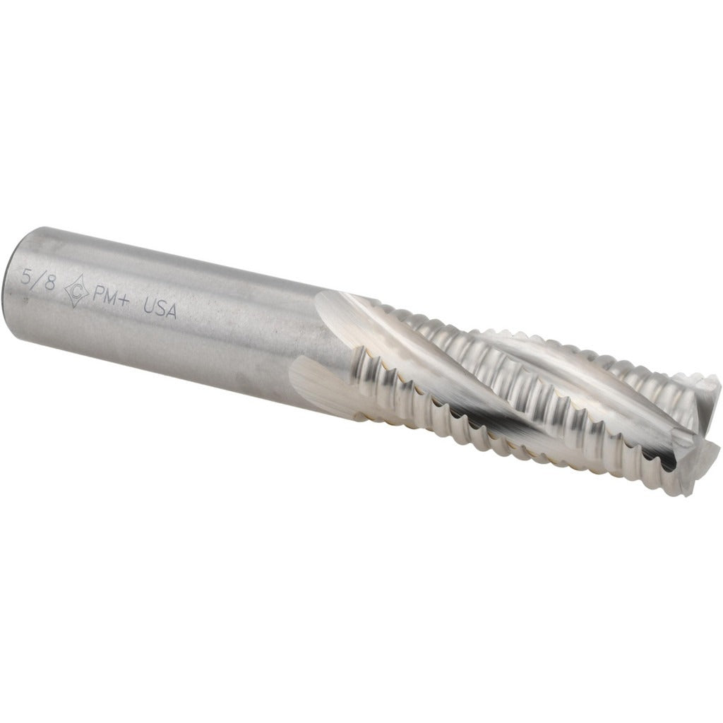CLEVELAND CONTROLS Cleveland C43301 Roughing End Mill 5/8 in 4 Flute Hss-e-pm