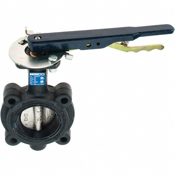 NIBCO Nibco NLG200E Lug Butterfly Valve 2-1/2 Inch Lever Handle