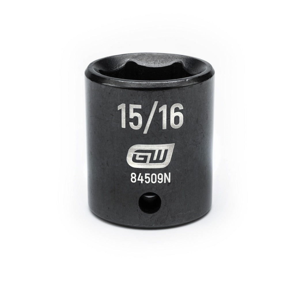 GEARWRENCH Gearwrench 84509N Impact Socket 1/2 in Drive 15/16 in
