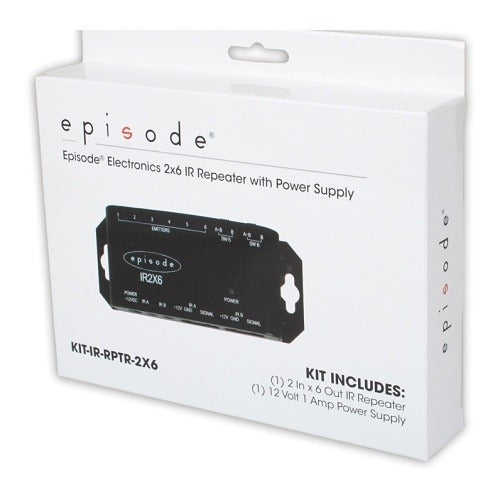EPISODE Episode KIT-IR-RPTR-2X6 Ir Repeater Kit