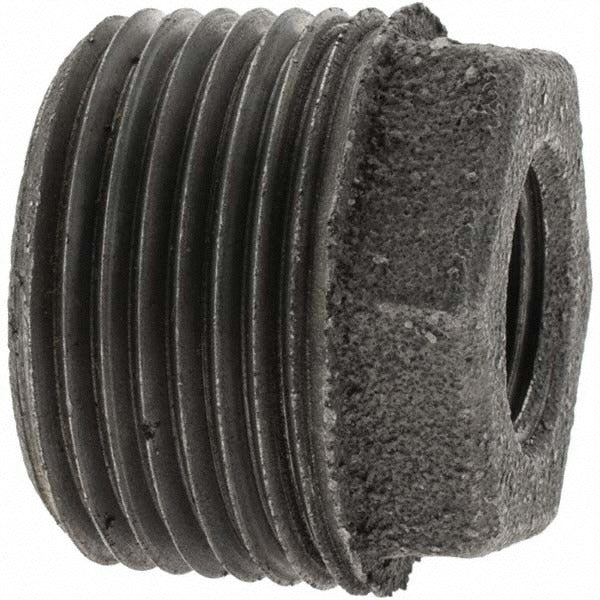 VALUE COLLECTION Value Collection -13356-3D Black Steel Bushing 1x3/8 in Class 150