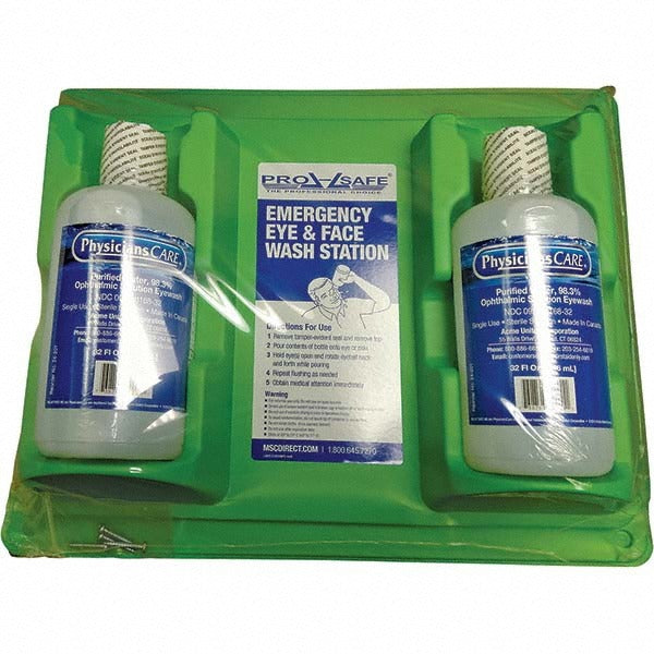 PRO-SAFE Pro-safe 24-300MSC Disposable Eyewash Double Station 2 Pack