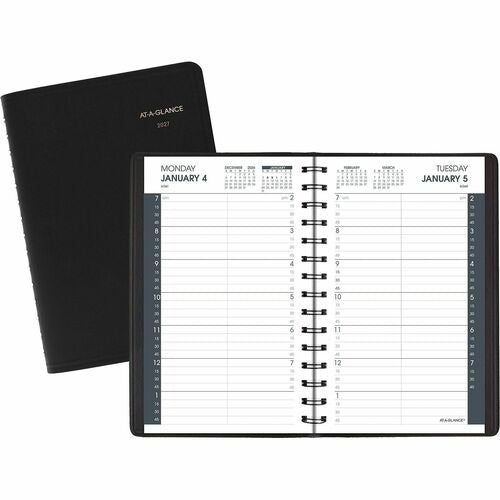 AT-A-GLANCE At-a-glance AAG7080005 Daily Planner 5x8 12 Month