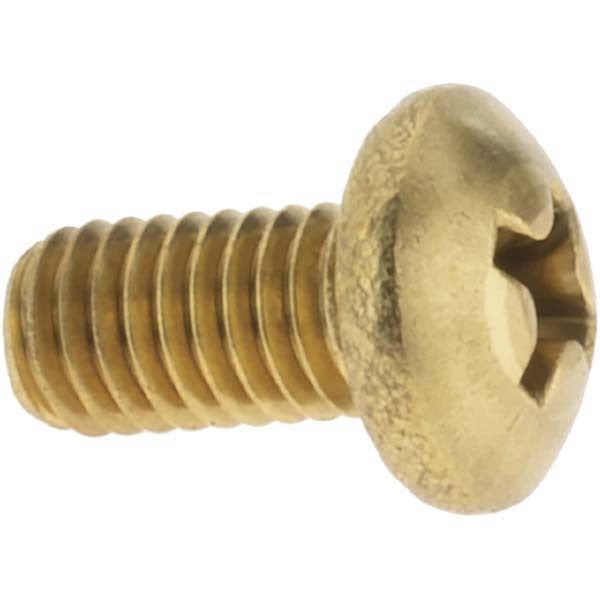 VALUE COLLECTION Value Collection C52000754 Machine Screw 10-32 X 3/8 in Brass 50pk