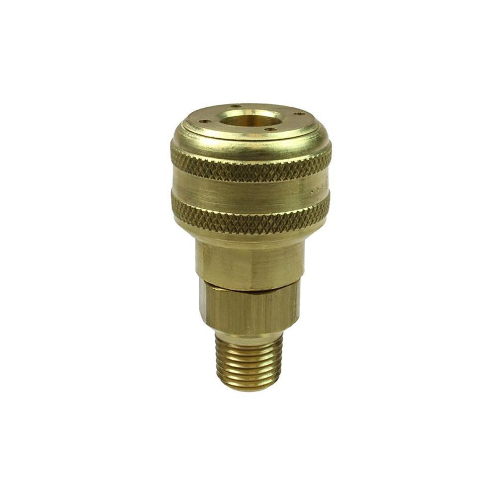 COILHOSE PNEUMATICS Coilhose Pneumatics 581A 3/8 Inch Brass Pneumatic Coupler