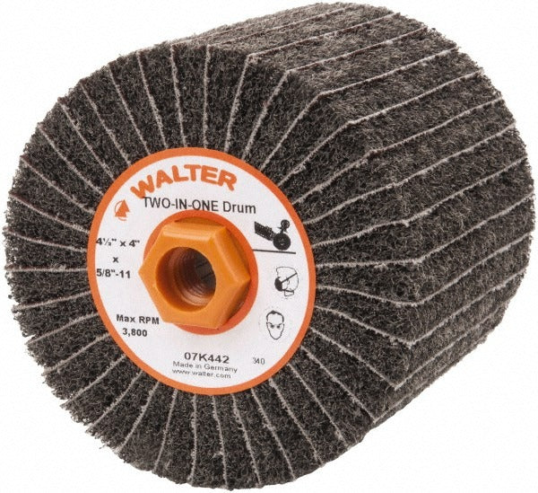 WALTER Walter Surface Technologies 07K442 Flap Wheel 80 Grit