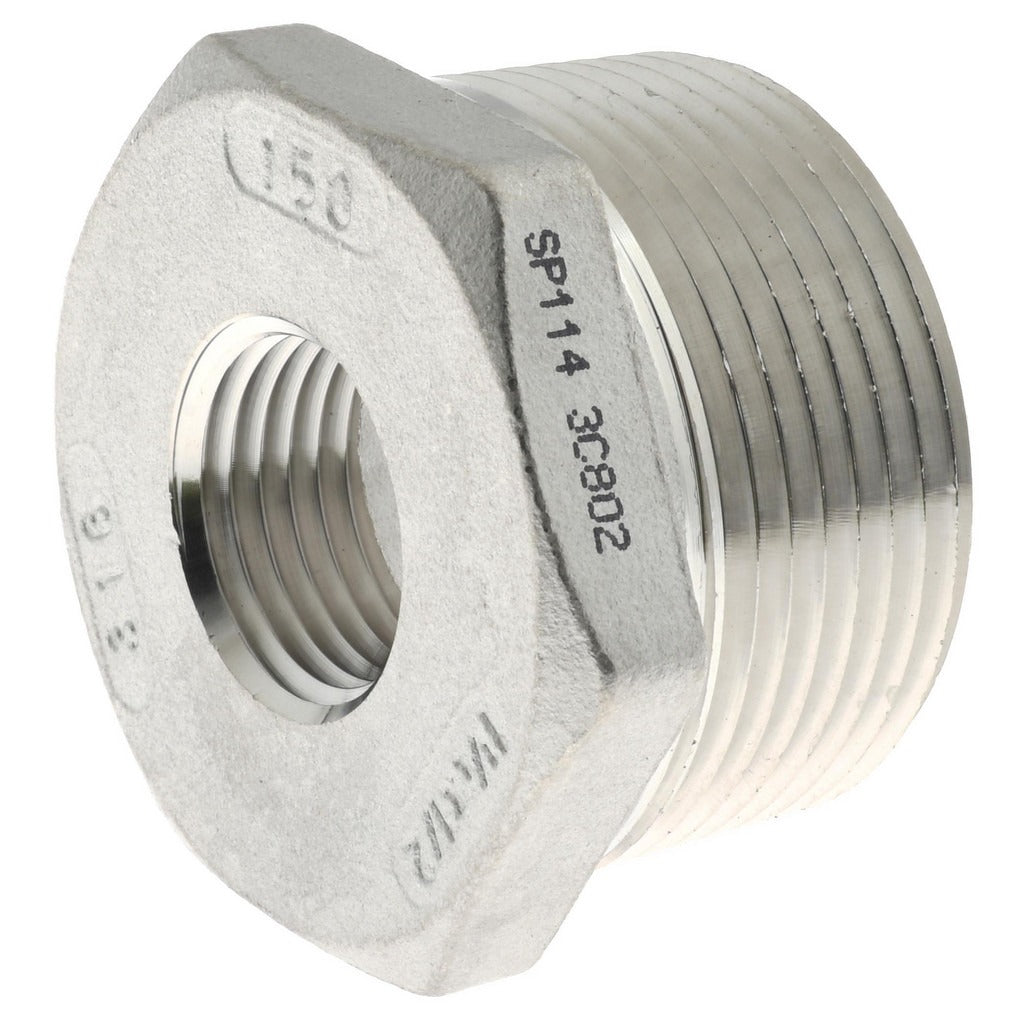 VALUE COLLECTION Value Collection 6HB11/4*1/2 Pipe Bushing 316 Ss Mnpt Fnpt