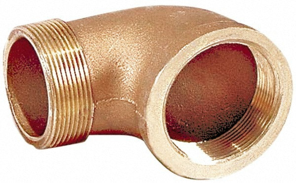 MERIT BRASS Merit Brass XB103-32 Brass 90 Street Elbow 2in Class 125