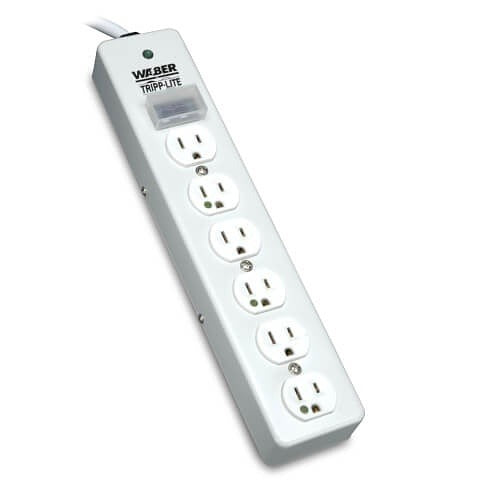 TRIPP LITE Tripp Lite SPS610HGRA Surge Protector Power Strip