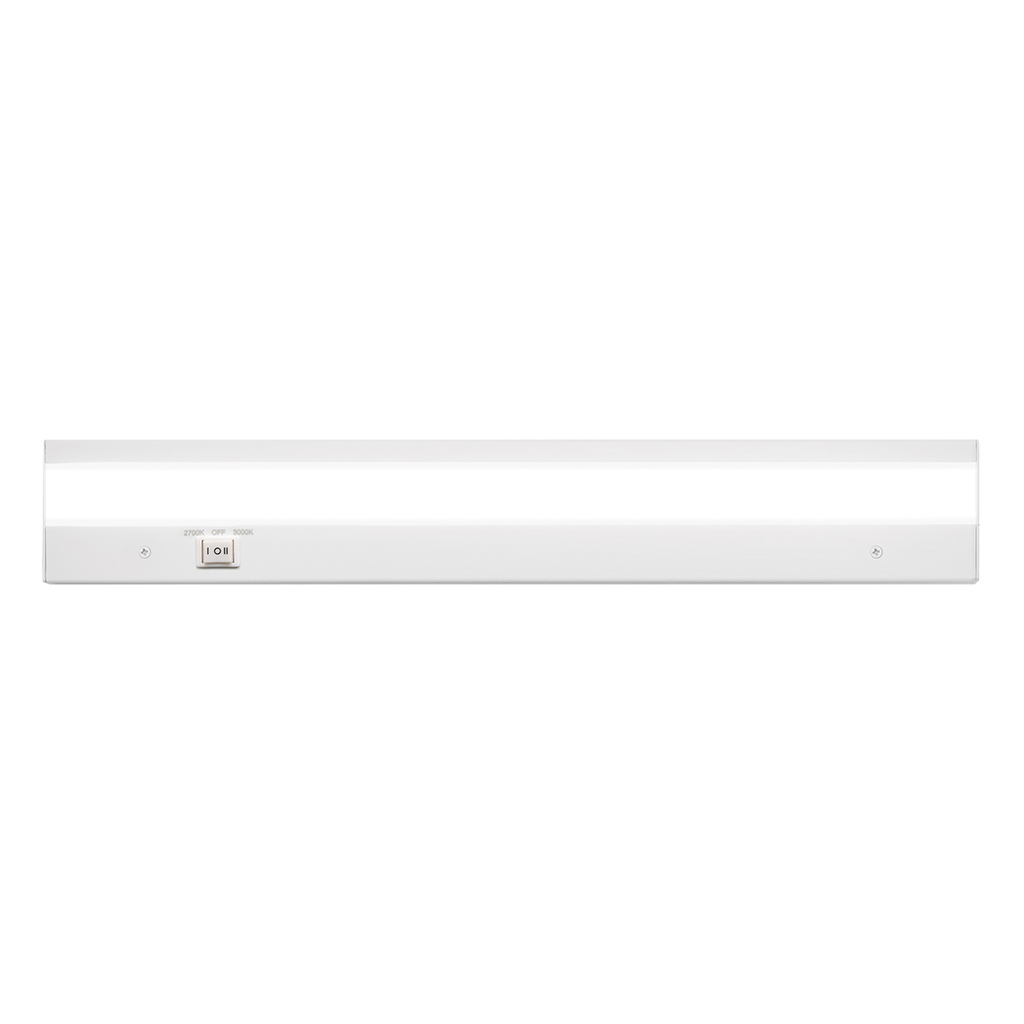 WAC Lighting BA-ACLED18-27/30WT Duo 18 LED Undercabinet - White - 2700/3000K