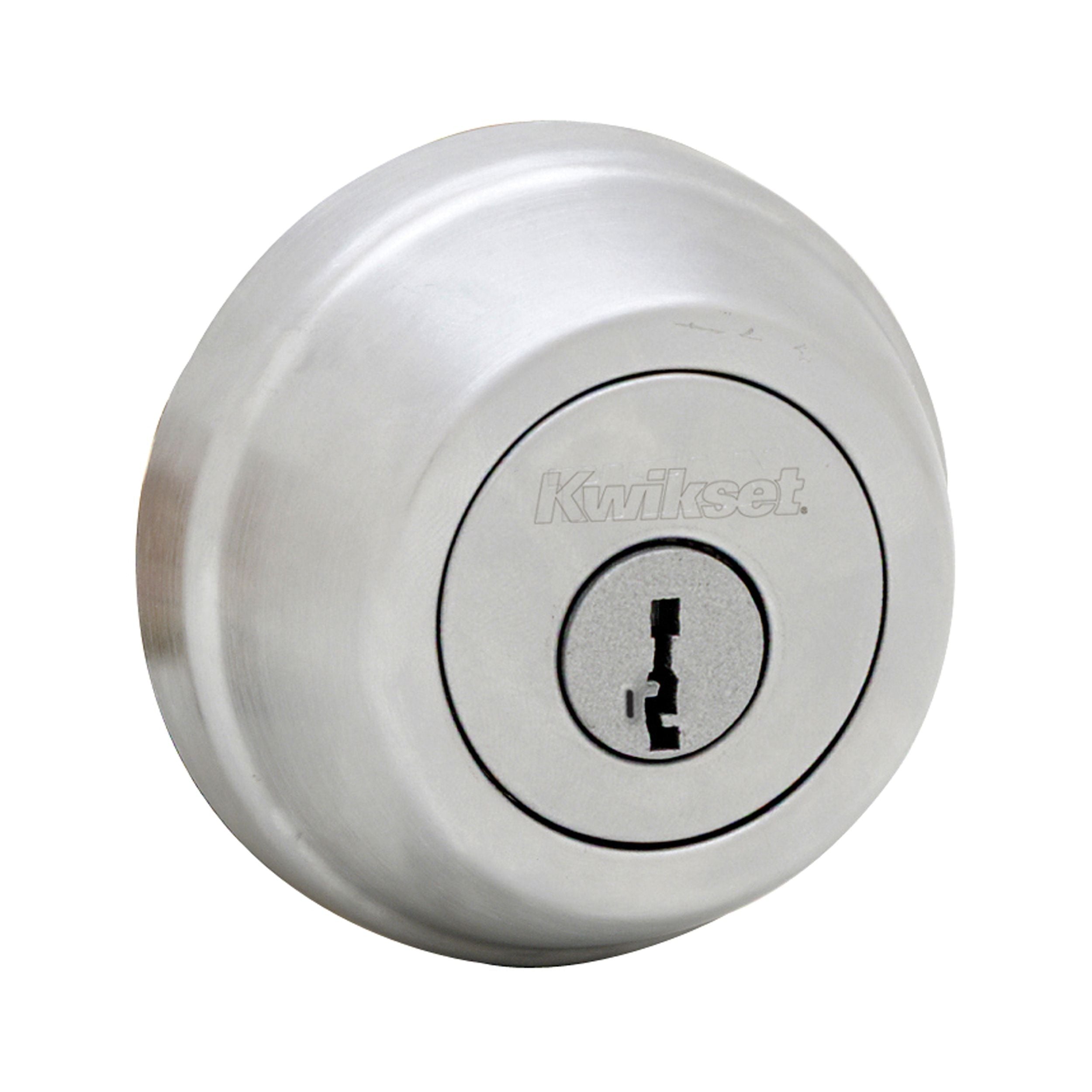 KWIKSET Kwikset 782-26DS.DS Single Cylinder Deadbolt Smartkey Satin Chrome