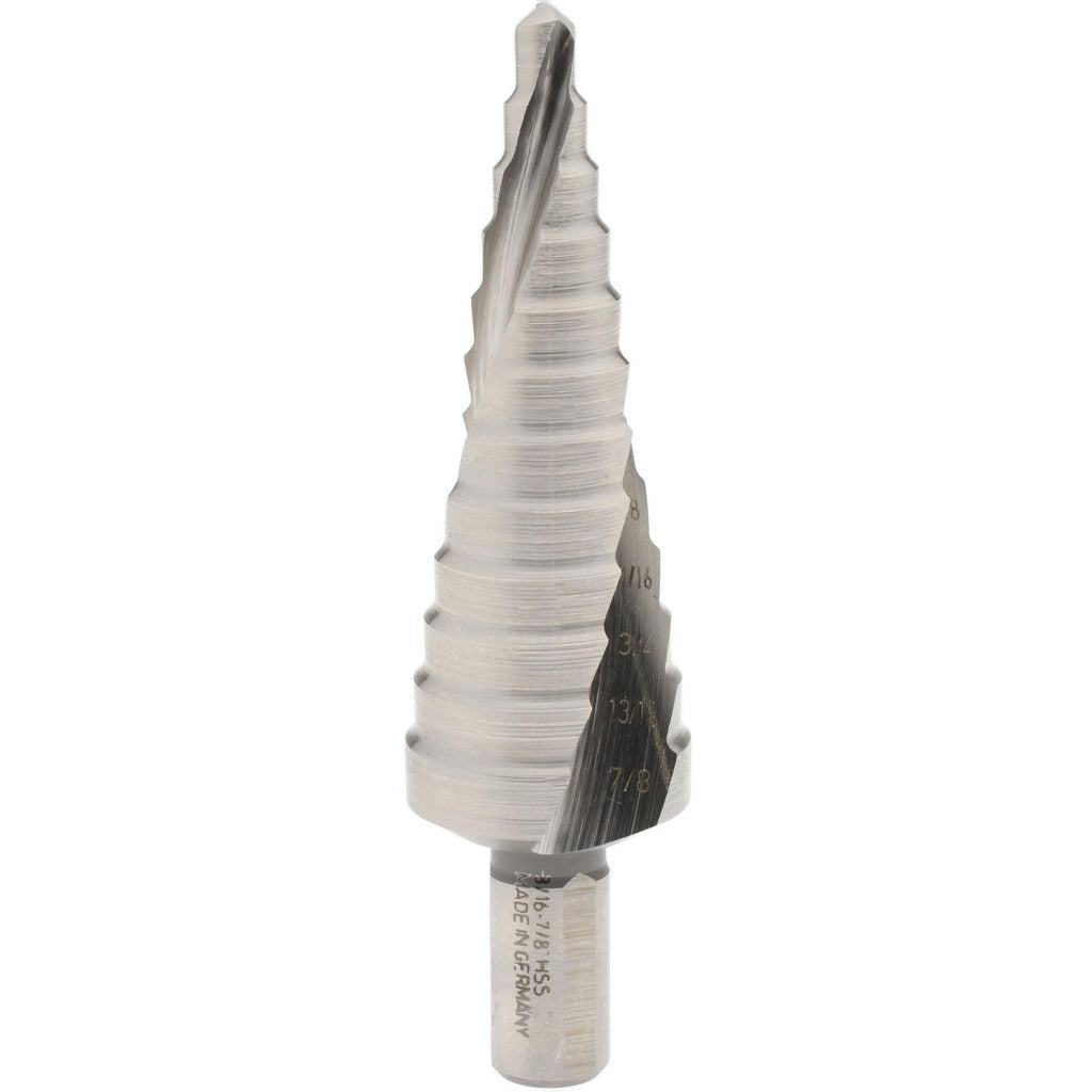 HERTEL Hertel SDD43274745 Step Drill Bit Hss 12 Sizes