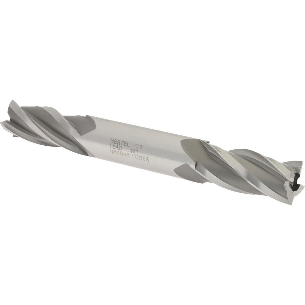 HERTEL Hertel E2051040 Square End Mill 5/8 in 4 Flute Cobalt