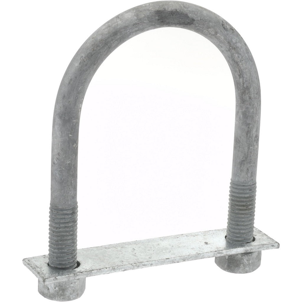 GIBRALTAR Gibraltar GIB53701 Round U-bolt 2-1/2 Inch Pipe Steel
