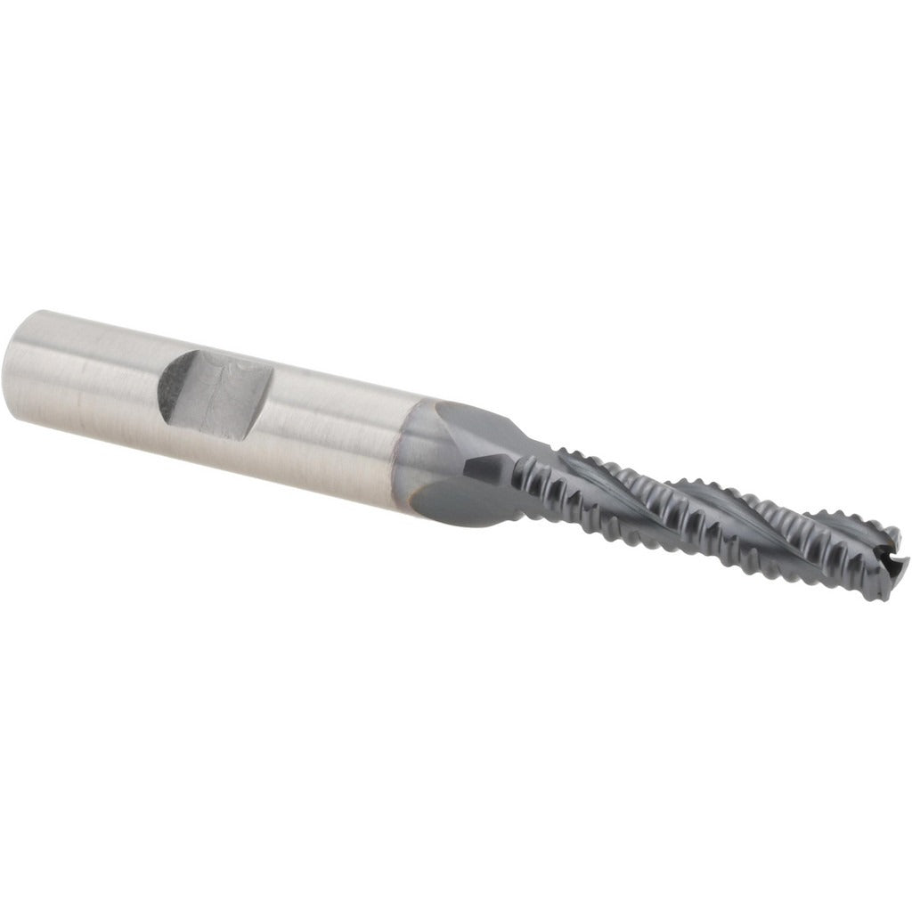 HERTEL Hertel 44839009 Roughing End Mill 1/4 in 3 Flute Cobalt