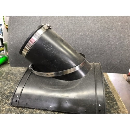 MISSION RUBBER Mission Rubber 1404 649 Sewer 90 Degree Saddle 4 Inch Pvc