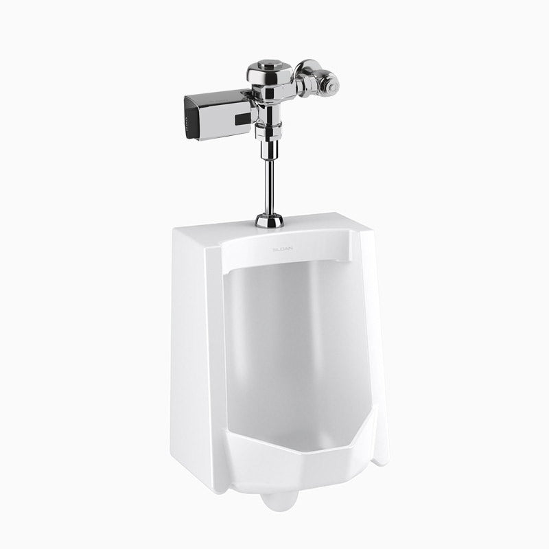 SLOAN Sloan 10051423 SU-1009 Urinal and Regal 186 SFSM Flushometer
