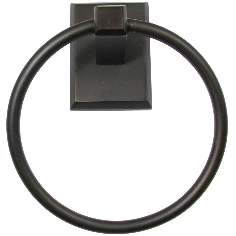 RUSTICWARE Rusticware 8786ORB Utica Towel Ring Oil Rubbed Bronze