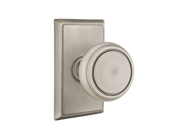 EMTEK Emtek 8121NWUS15A Norwich Knob Passage Set Pewter