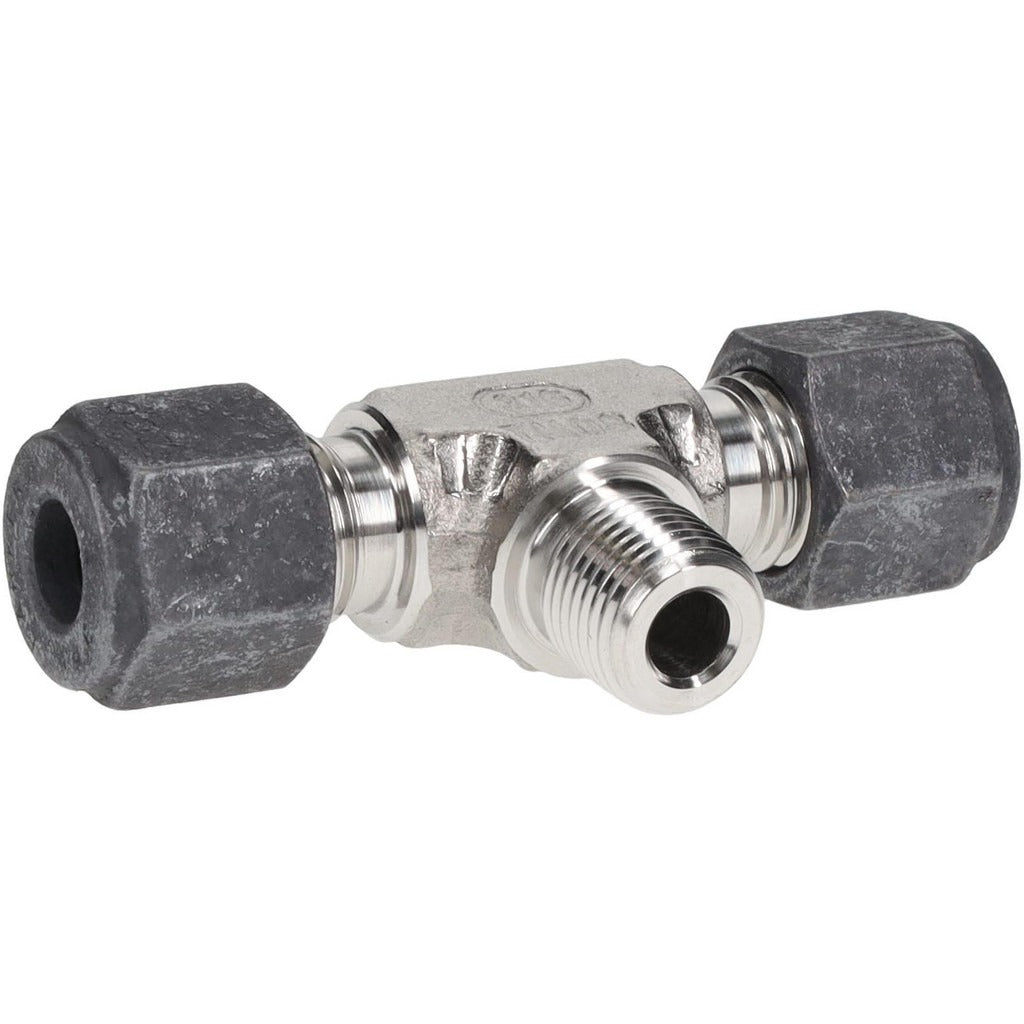 PARKER Parker 4-4-2 Sbz-ss Compression Male Branch Tee 1/4 in Ss