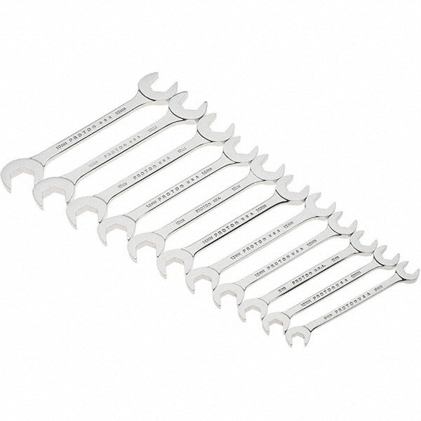 PROTO Proto J3100M Open End Wrench Set 11 Pc Metric