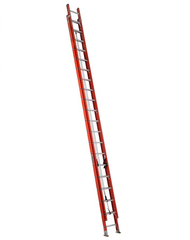 Louisville Ladder FE3240 Fiberglass Extension Ladder 300lb Load Capacity 40 ft