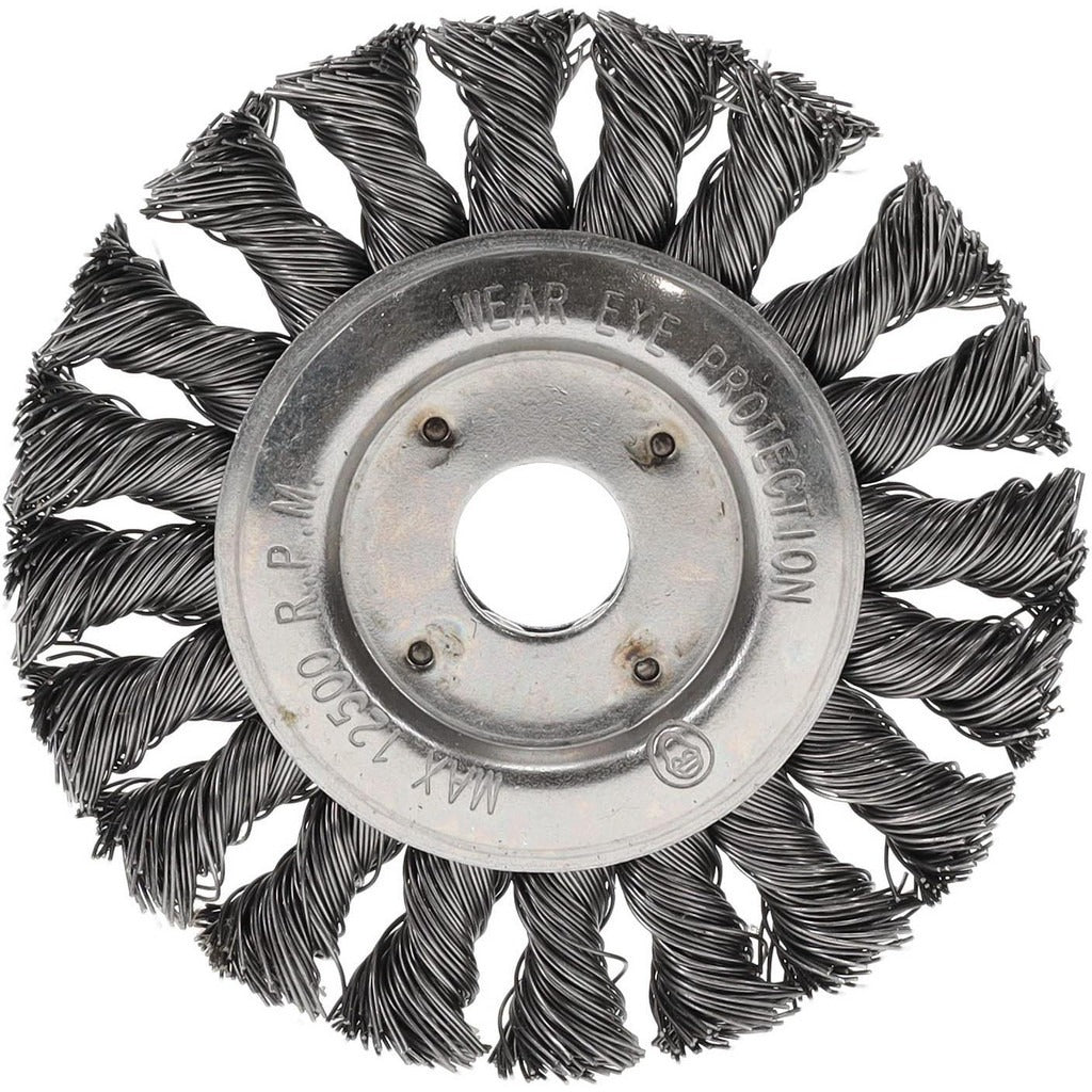 VALUE COLLECTION Value Collection S00651927 Knotted Wheel Brush 4 in