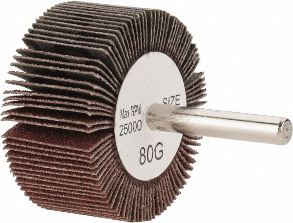 TRU-MAXX Tru-maxx SZMFW780 Mounted Flap Wheel 80 Grit Aluminum Oxide