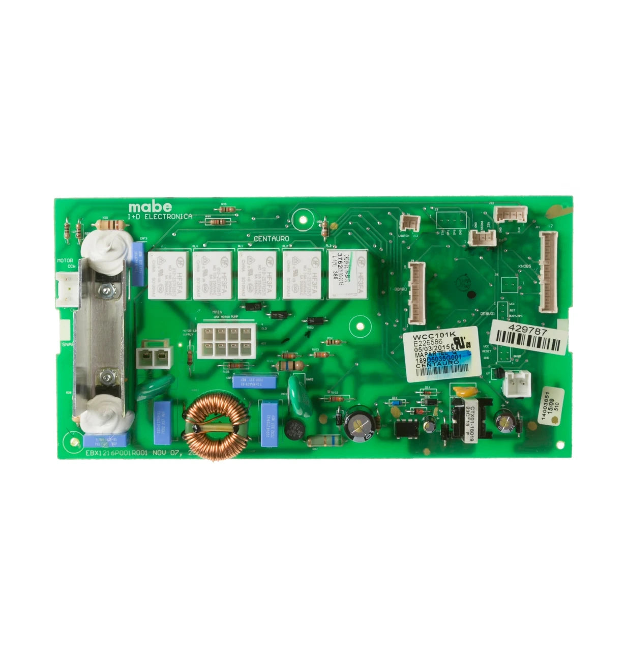 GE APPLIANCES Ge Appliances WH12X20274 Washing Machine Control Board AC/DC (1 Count) Replacement WH12X20274