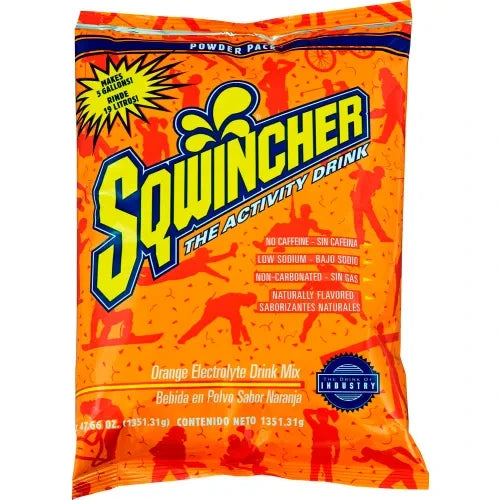 SQWINCHER Sqwincher 016404-OR Powder Pack Dry Mix 47.66 oz Pack 16/Case