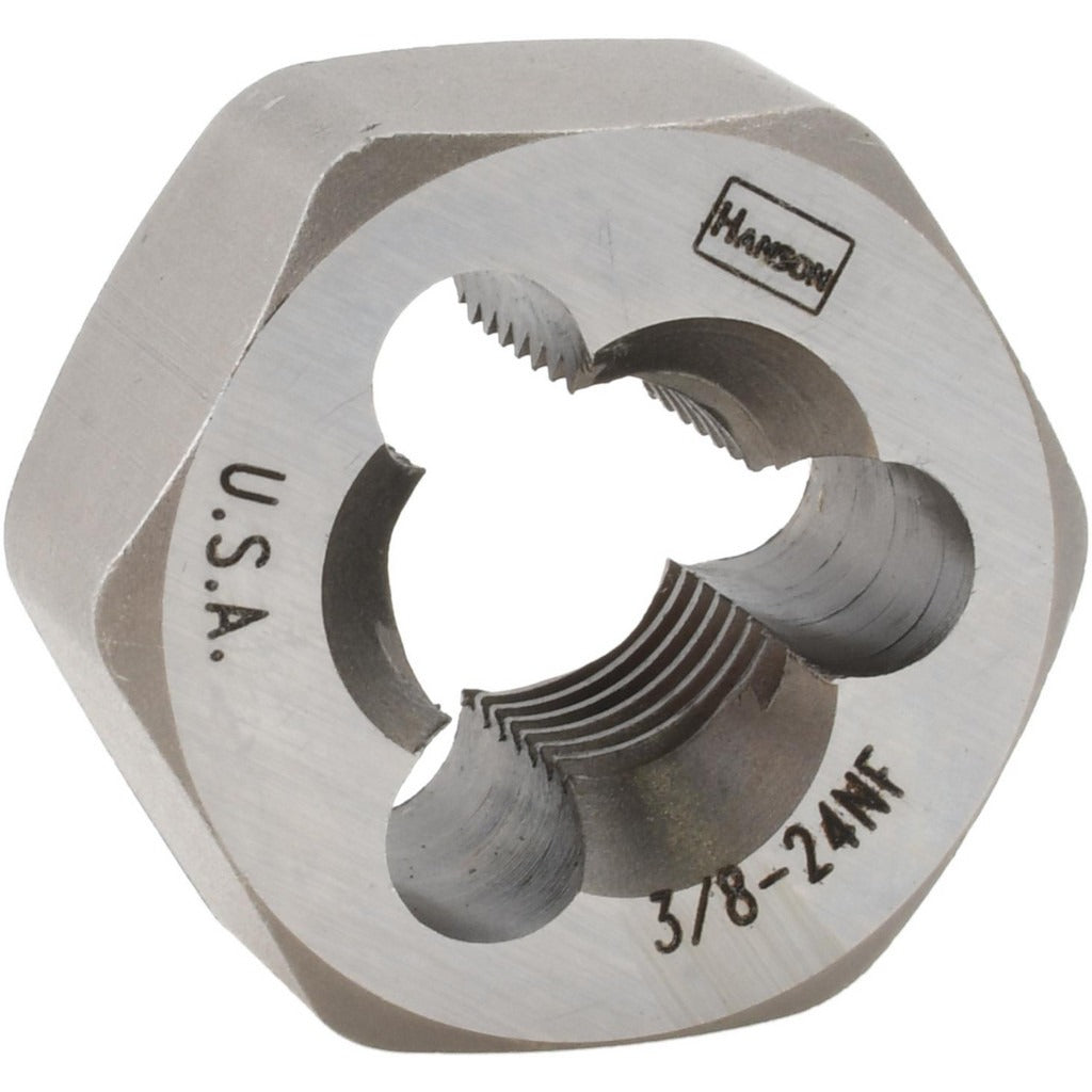 IRWIN Irwin Hanson 7236 Hex Rethreading Die 3/8-24 Unf