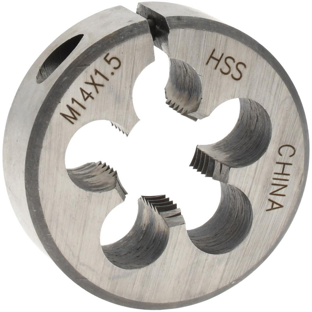 VALUE COLLECTION Value Collection 314-1732 Round Die M14x1.5 Hss Metric Fine