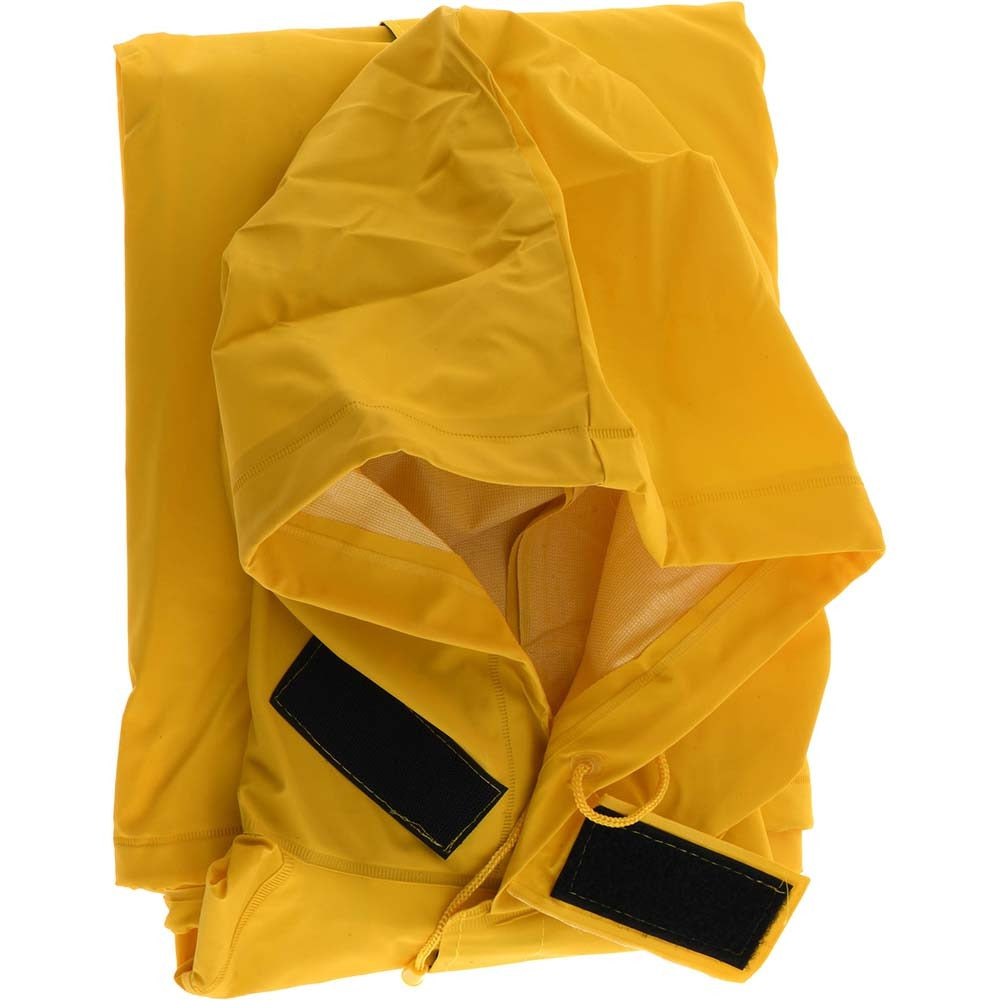 MCR SAFETY Mcr Safety HBS100X3 Rain Bib Overalls 3XL Yellow