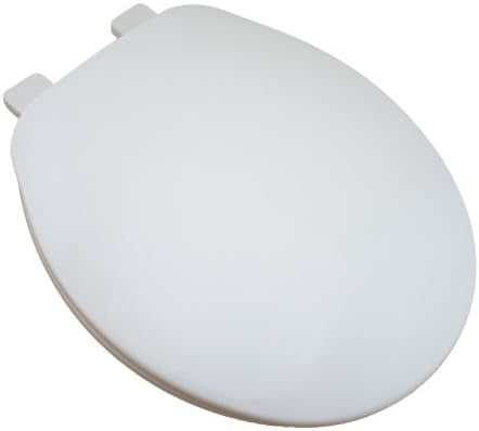 COMFORT SEATS Comfort Seats C101000 plastic round closed front with cover (1 Count)