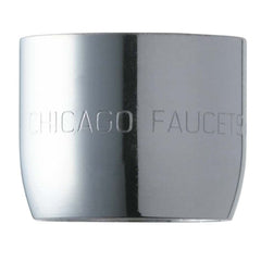 Chicago Faucets E3JKABCP Replacement Aerated Outlet Chrome Finish 2.2 GPM