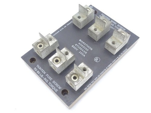 MARATHON SPECIAL PRODUCTS Marathon Special Products 6T100A3B Fuse Holder 100 A (3-Pole)