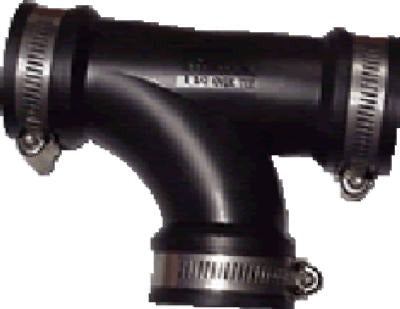 FERNCO Fernco Inc PQT-200 Qwik Tee 2 Inches