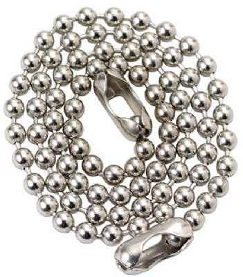 MASTER PLUMBER Plumb Shop Div Brasscraft 223-990 Beaded Stopper Chain