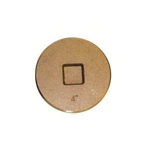 LEGEND VALVE Legend LEGE-302-629 Countersunk Cleanout Plug 4in Mnpt Brass