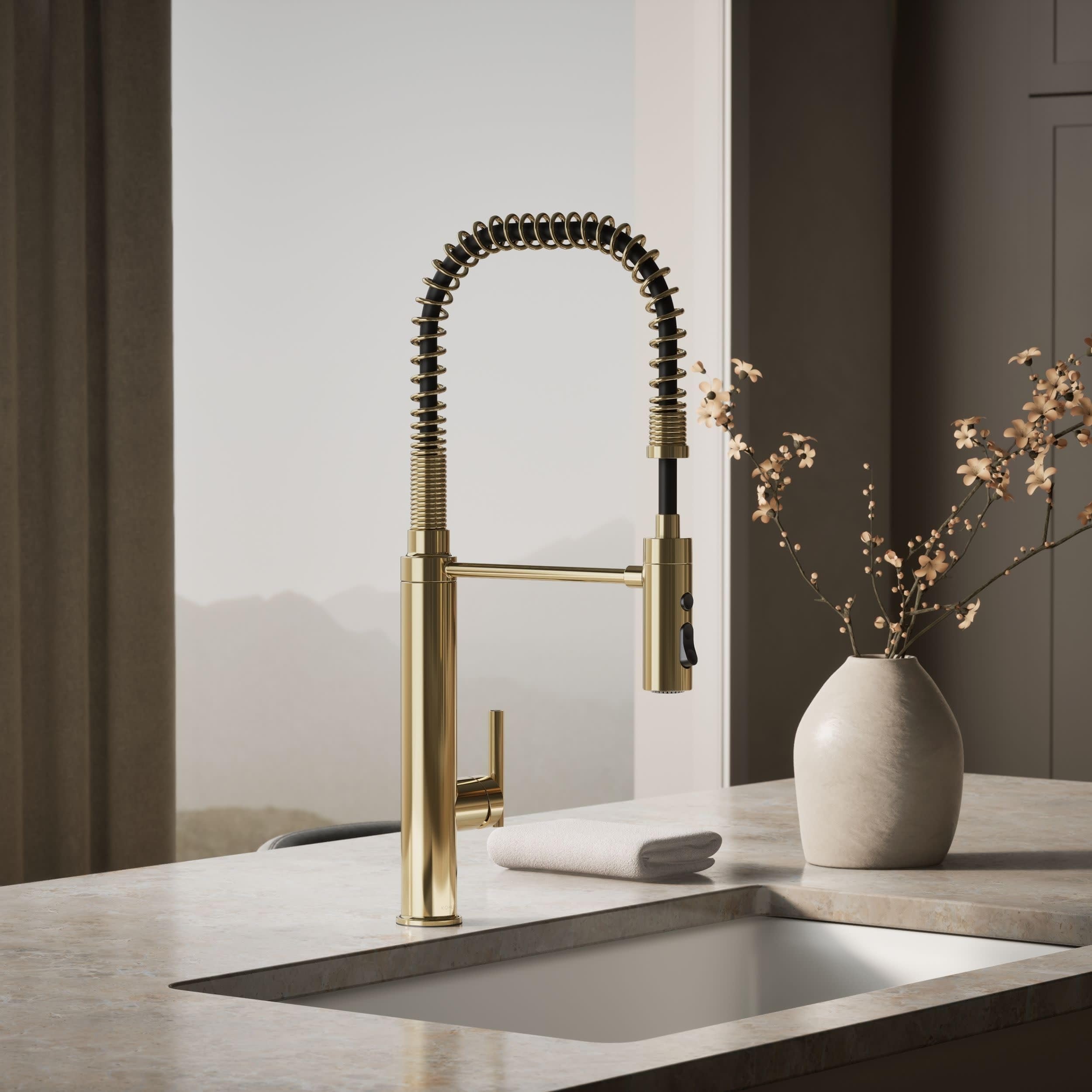 KOHLER Kohler 24982-AF Purist Semi-pro Pull-down Kitchen Faucet