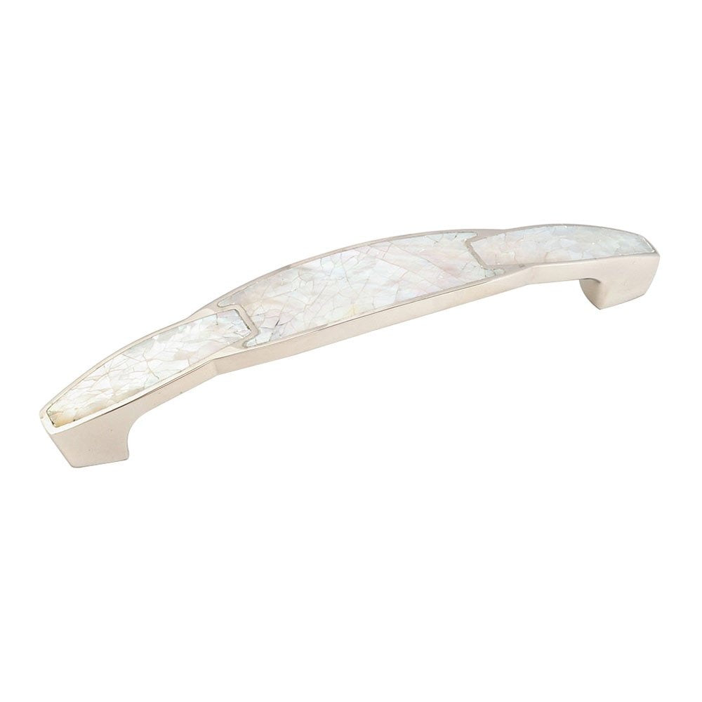 SCHAUB Schaub 992-6-MOP-PN Cabinet Pull Mother of Pearl Polished Nickel