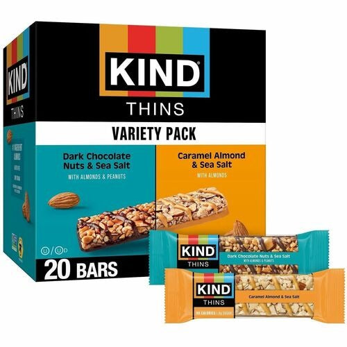 KIND Kind Snacks KND41888 Variety Pack Snack Bars 20 Count