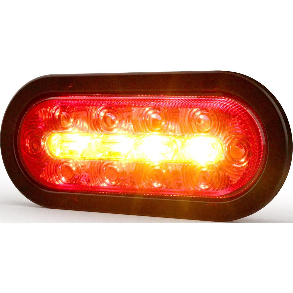 ECCO Ecco ED3060AW Led Warning Light Grommet Mount 12-24V
