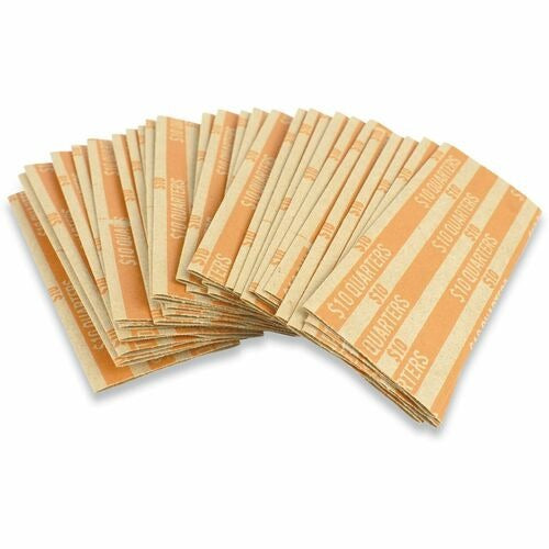 CONTROLTEK Controltek CNK560045 Quarter Coin Wrappers Box of 1000