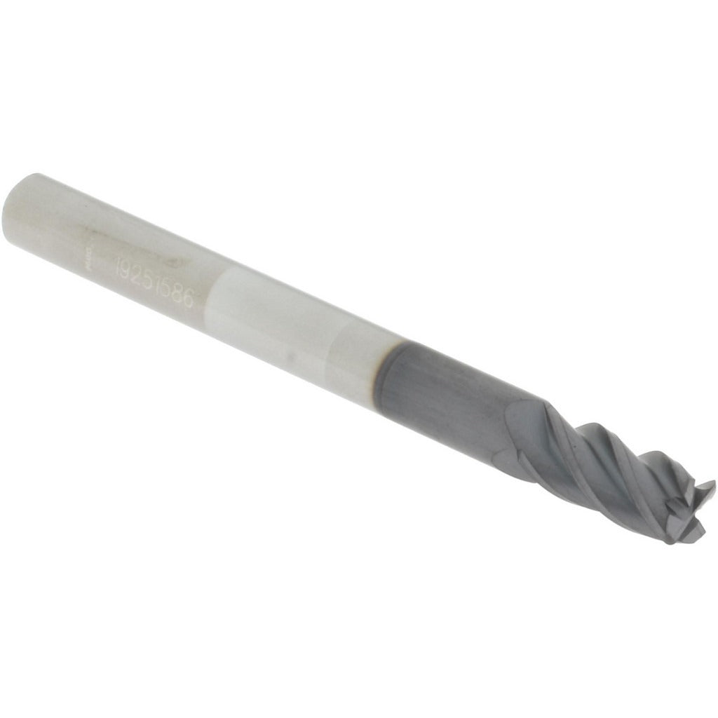 ACCUPRO Accupro 14556361 Corner Radius End Mill 3/16 in 4 Flute Carbide