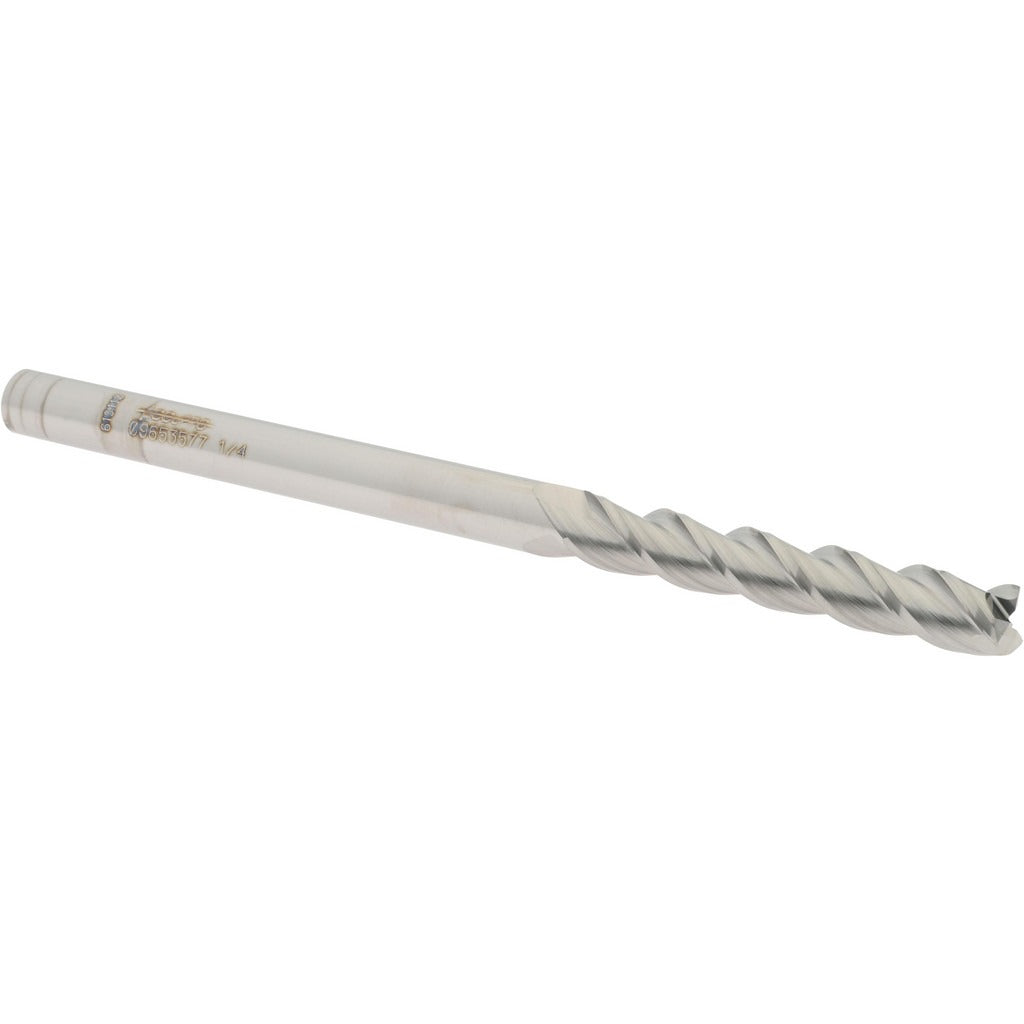 ACCUPRO Accupro 12182241 Square End Mill 1/4 in 3 Flute Carbide